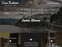 Tablet Screenshot of casaeutimio.com